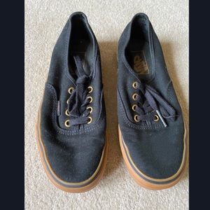 Vans black sneakers women’s size 7